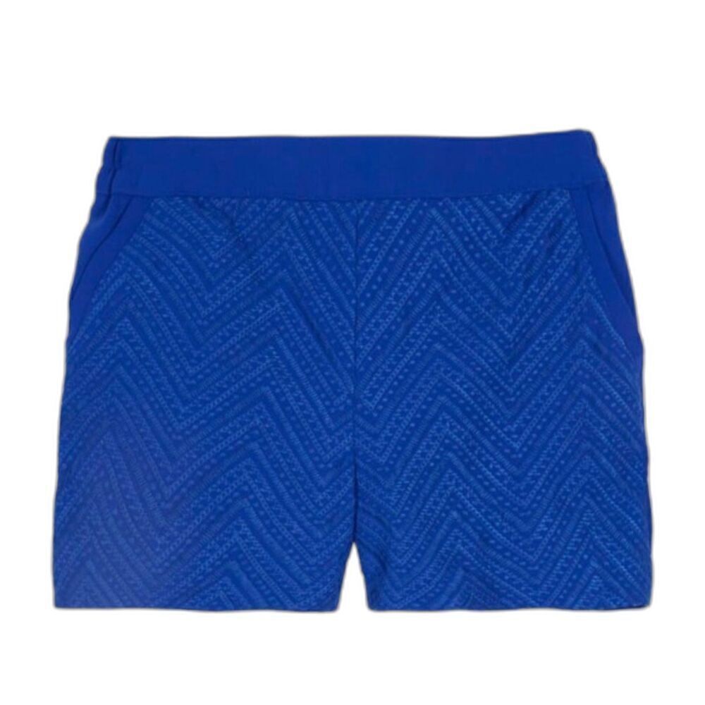 Skies are Blue Women's Shorts Elastic Waist and Pockets Size Medium